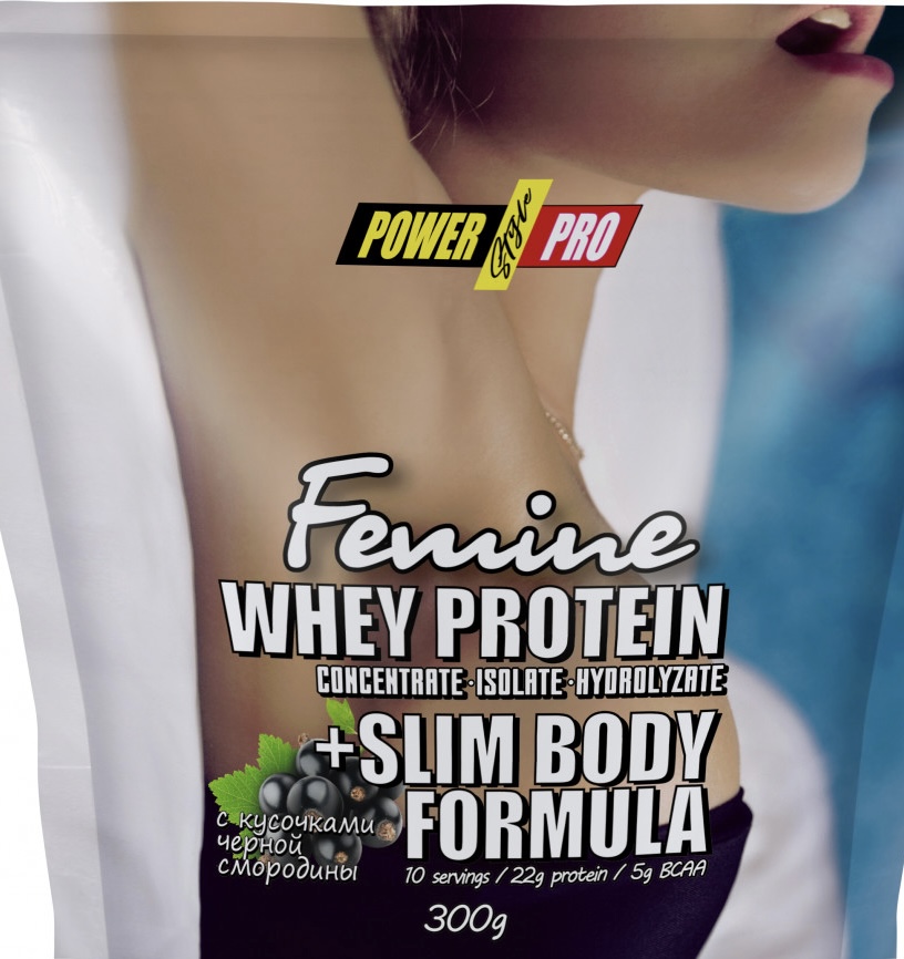 Сывороточный протеин FEMINE Смородина, 1000 г
