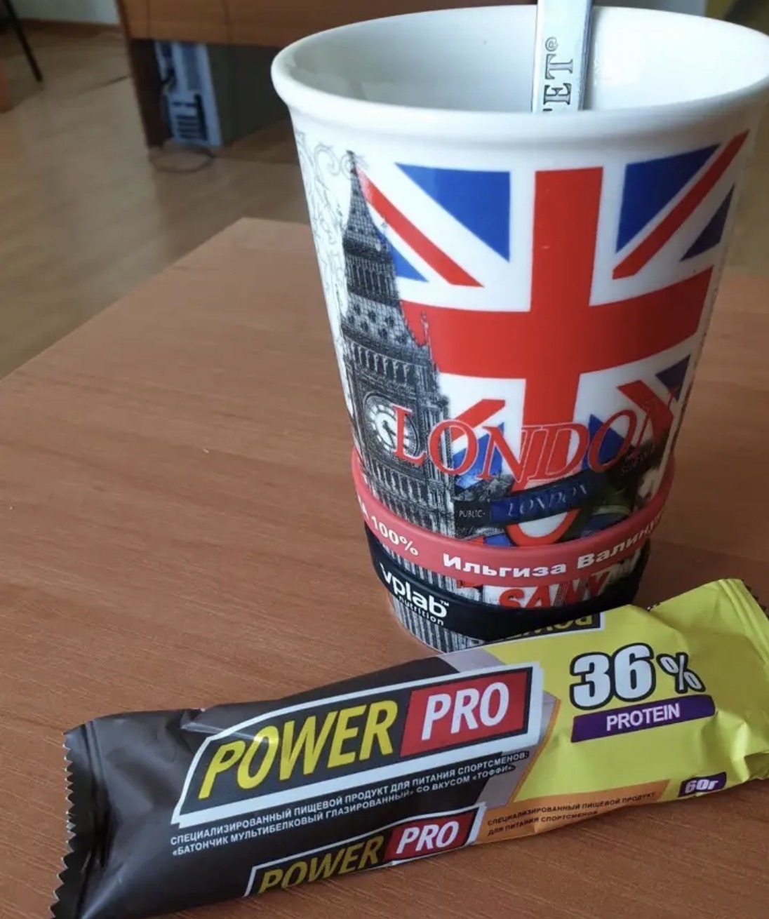 Протеиновый батончик для набора массы Тоффи