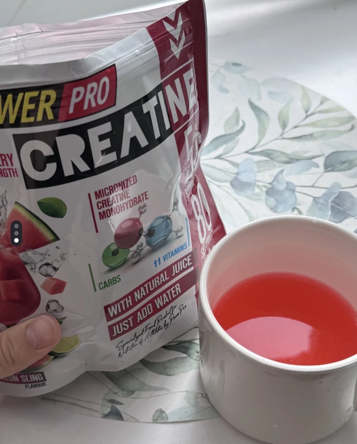 Креатин моногидрат порошок, арбуз